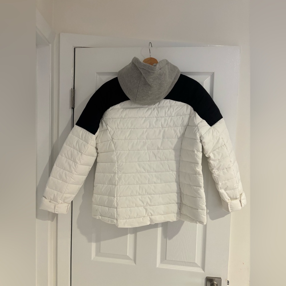 Tommy Hilfiger outerwear women's Puffer Jacket With Hoodie size large brand new - Picture 5 of 9